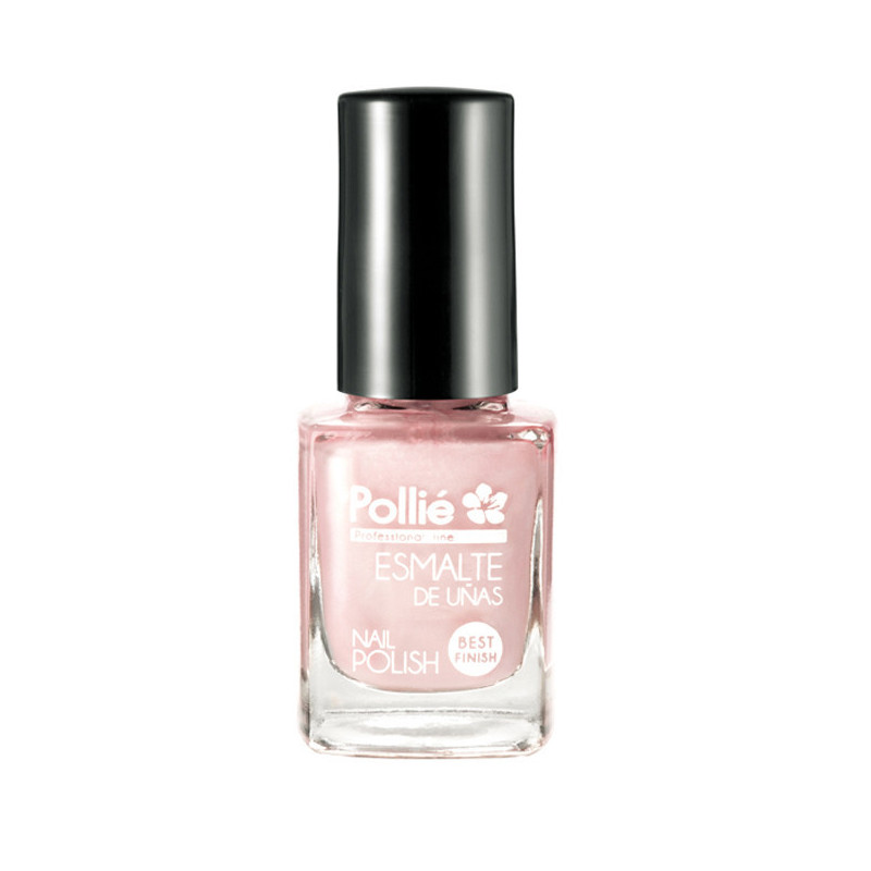 - POLLIE - Esmalte de uñas Rosa Nacarado 12 ml