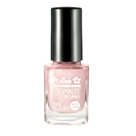 - POLLIE - Esmalte de uñas Rosa Nacarado 12 ml