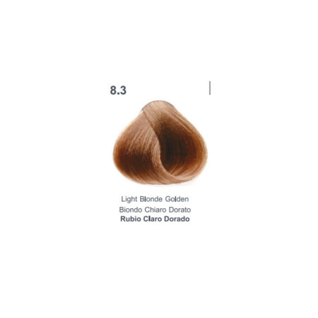 - LIGHT IRRIDIANCE - Tinte Cromic 8/3 Rubio Claro Dorado 100 ml