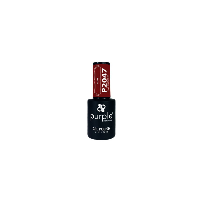 - PURPLE - Esmalte Permanente en Gel Love Moscow P2047 10 ml