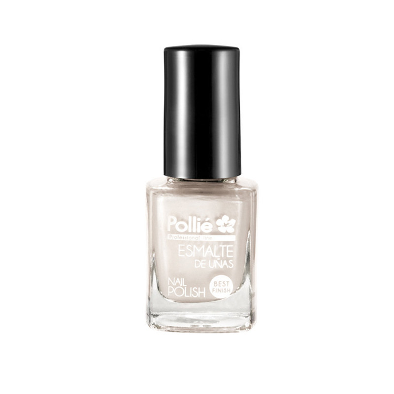 - POLLIE - Esmalte de uñas Blanco Perla 12 ml