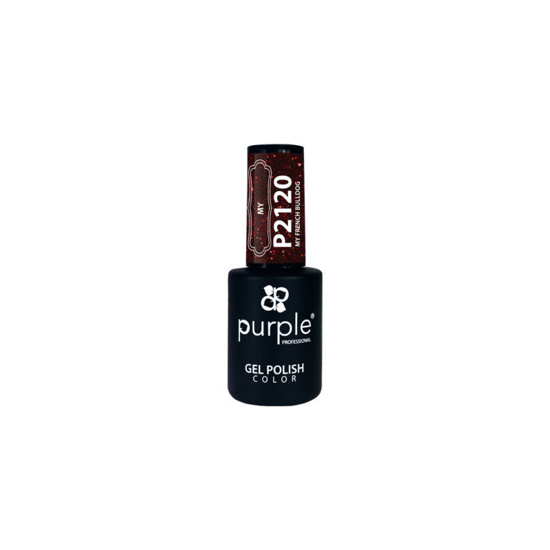 - PURPLE - Esmalte Permanente en Gel My French Bulldog P2120 10 ml
