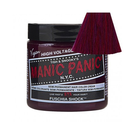 - MANIC PANIC - Tinte semipermanente fantasia Fuschia Shock 118 ml