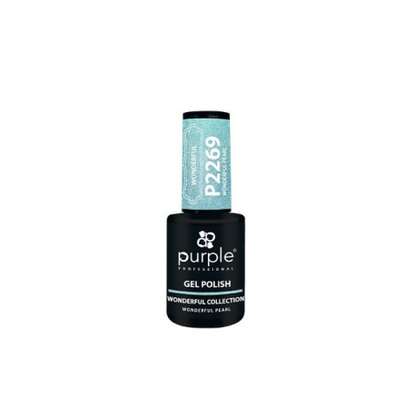 - PURPLE - Esmalte Permanente en Gel Wonderful Pearl P2269 10 ml