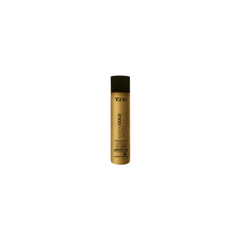 - TAHE - Laca Botanic Keratin Gold fijación 5 (extrafuerte) 400 ml