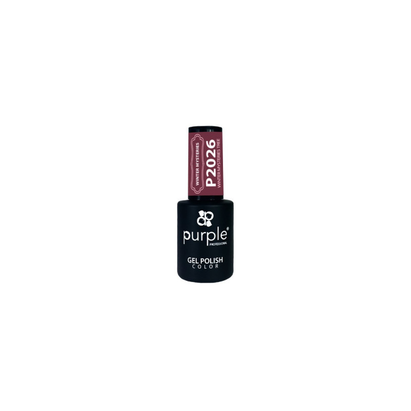 - PURPLE - Esmalte Permanente en Gel Winter Mysteries Tree P2026 10 ml
