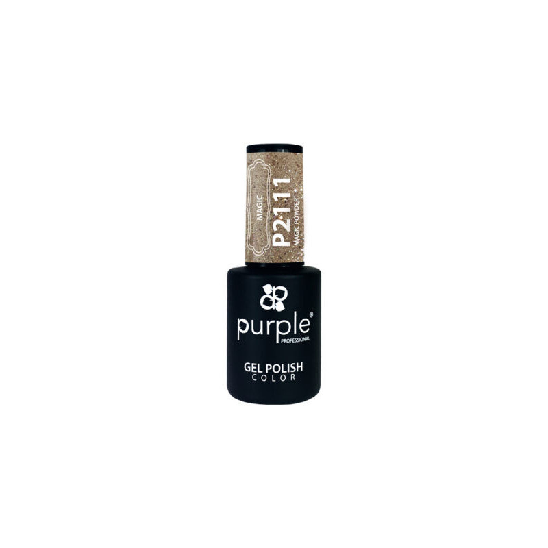 - PURPLE - Esmalte Permanente en Gel Magic Powder P2111 10 ml