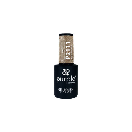 - PURPLE - Esmalte Permanente en Gel Magic Powder P2111 10 ml