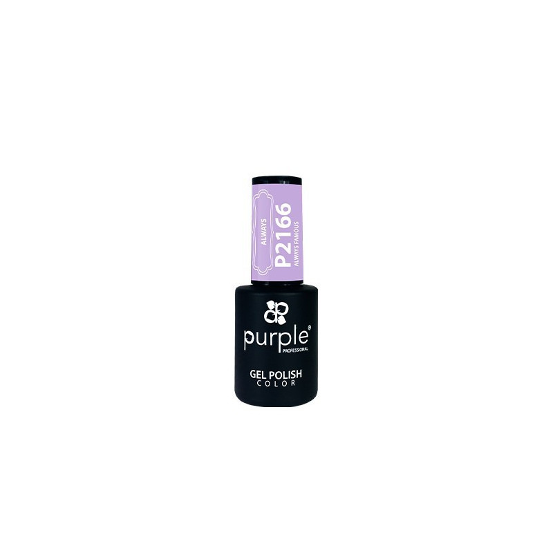 - PURPLE - Esmalte Permanente en Gel Always Famous P2166 10 ml