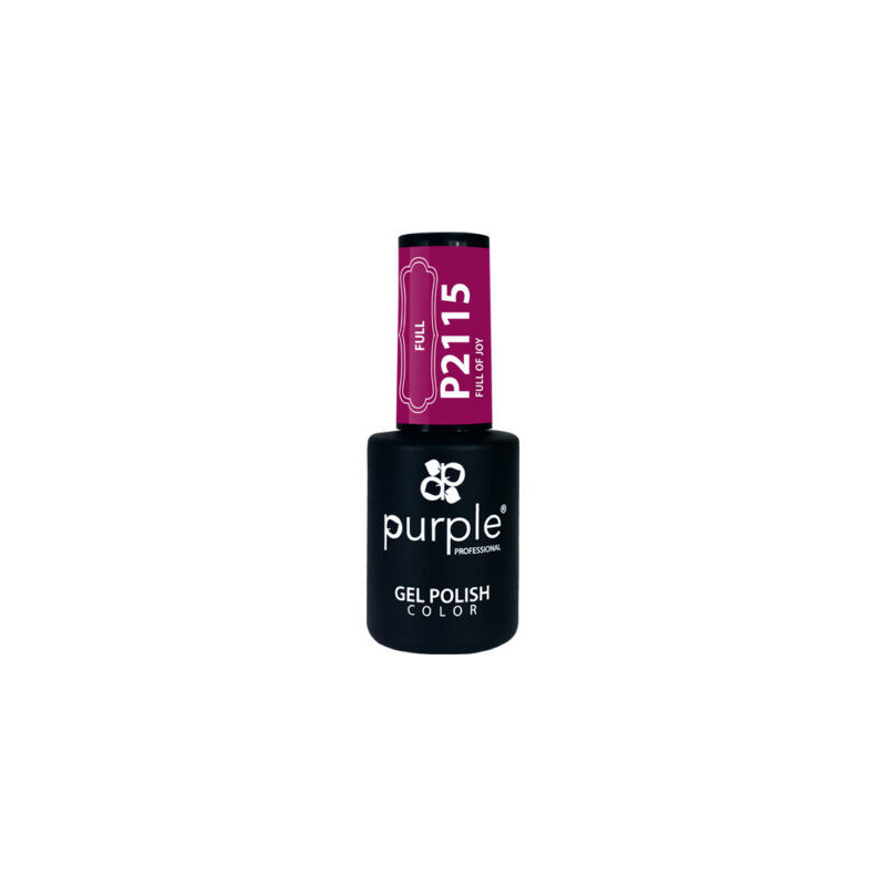 - PURPLE - Esmalte Permanente en Gel Full Of Joy P2115 10 ml