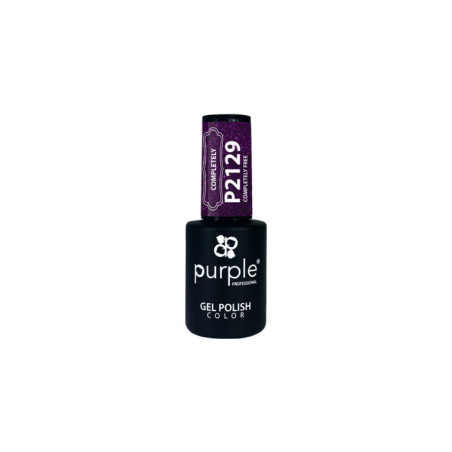 - PURPLE - Esmalte Permanente en Gel Completely Free P2129 10 ml