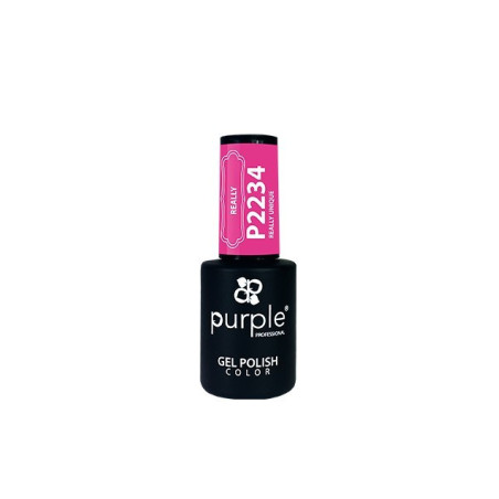 - PURPLE - Esmalte Permanente en Gel Really Unique P2234 10 ml